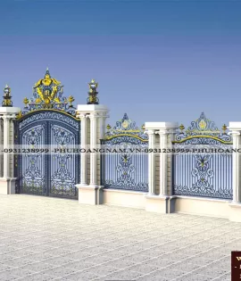 CỔNG RÀO BIỆT THỰ SÂN VƯỜN