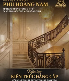 LAN CAN CẦU THANG SẮT MỸ NGHỆ