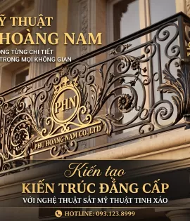 Mẫu Lan Can Ban Công Sắt Rèn Cổ Điển 