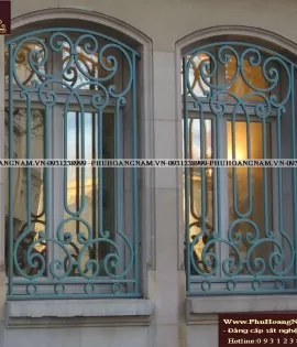 Khung bảo vệ sắt mỹ nghệ BVS-003