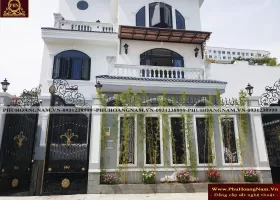 Phú Hoàng Nam Thi Công Trọn Gói Sắt Mỹ Thuật Cho Villa Tại Quận 8, TP.HCM
