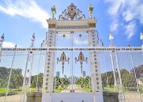 Top các mẫu cửa cổng sắt đẹp được ưa chuộng hiện nay