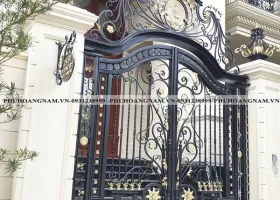 Xưởng sản xuất cửa cổng sắt mỹ nghệ chuyên nghiệp tại TPHCM