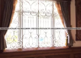 Giá khung bảo vệ sắt mỹ thuật