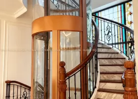 Lan Can Cầu Thang Quanh Thang Máy – Giải Pháp Tối Ưu Không Gian, Đảm Bảo Thẩm Mỹ Kiến Trúc