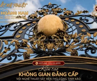 Phân Biệt Sắt Mỹ Thuật Cao Cấp Và Sắt Mỹ Thuật Thường: Nên Chọn Loại Nào Cho Biệt Thự?