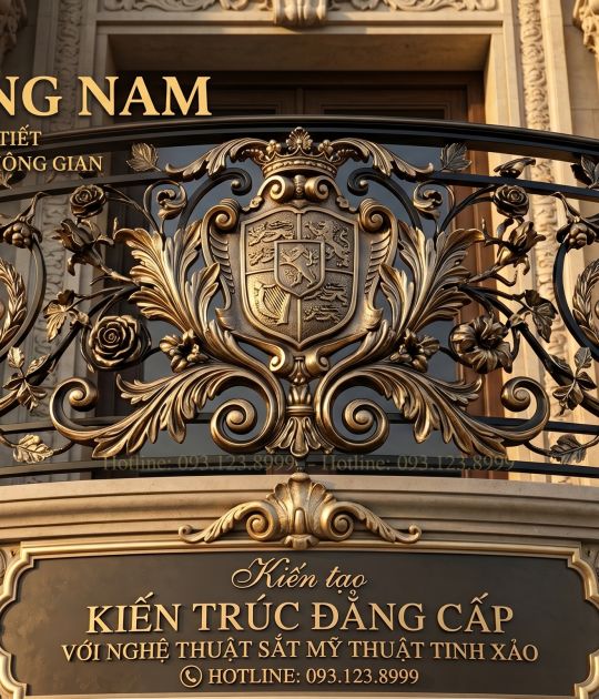 Lan Can Sắt Mỹ Nghệ Phú Hoàng Nam | Thiết Kế Độc Quyền – Rèn Thủ Công Cao Cấp