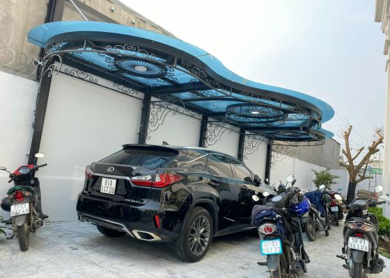 Báo Giá Mái Che Sắt Mỹ Thuật Phú Hoàng Nam  – Đẹp Đẳng Cấp, Giá Xưởng