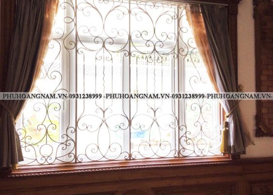 Giá khung bảo vệ sắt mỹ thuật