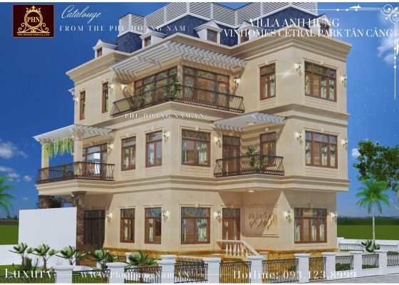 THI CÔNG SẮT MỸ THUẬT BIỆT THỰ ANH HÙNG -VINHOMES CENTRAL PARK TÂN CẢNG