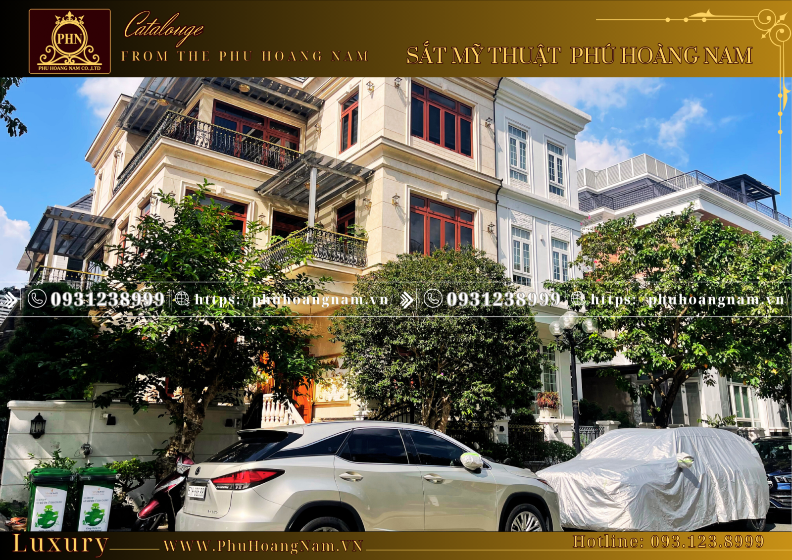 lan can biệt thự vinhome