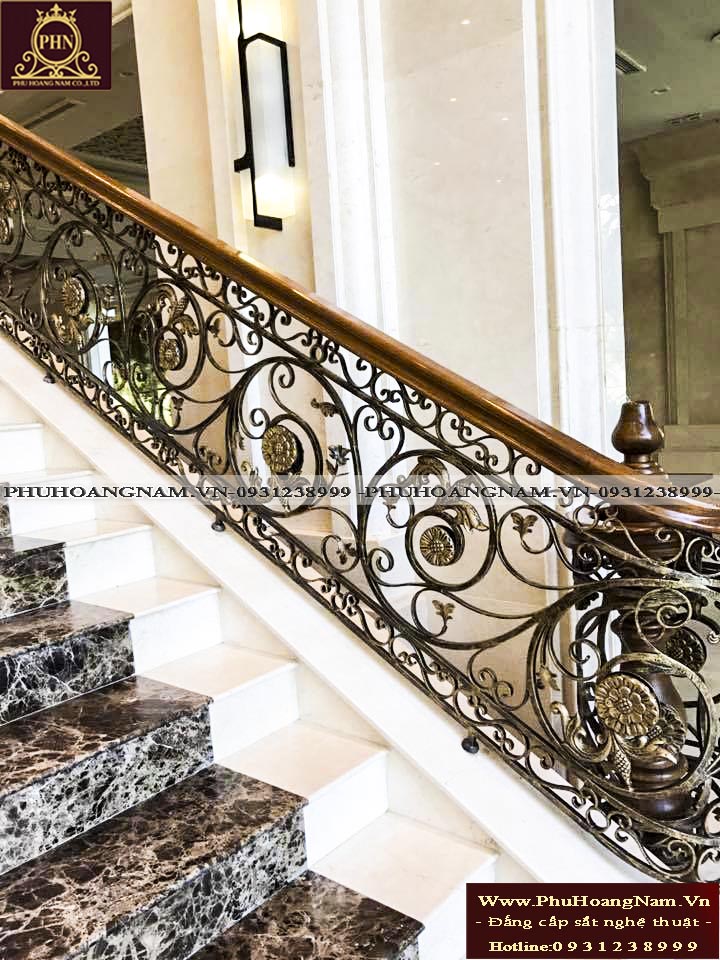 Lan Can Cầu thang Săt Mỹ Thuật