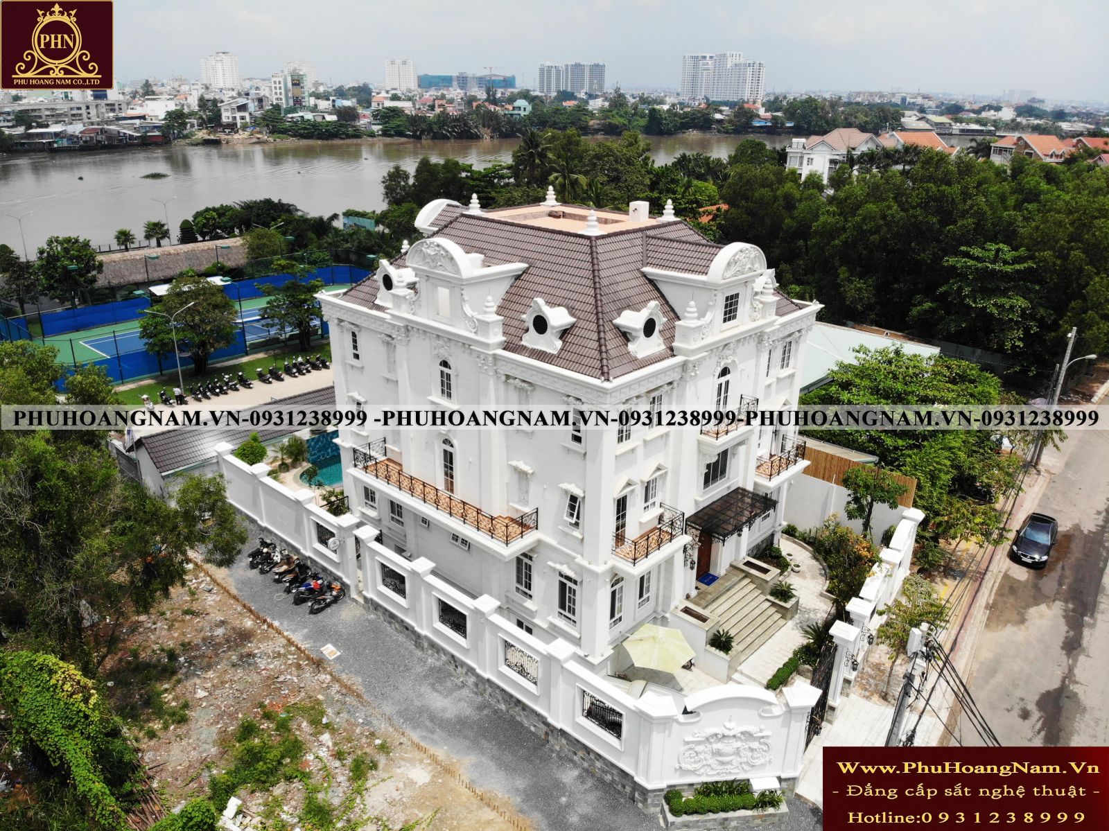 Công trình thực tế sắt mỹ thuật PHN