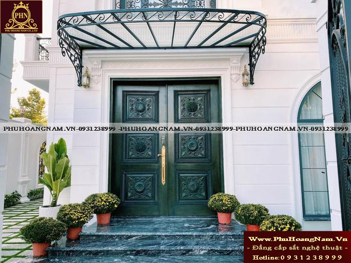 Mái che sắt mỹ thuật cao cấp