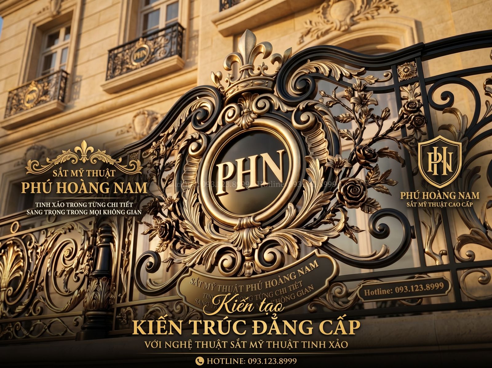 Ban công sắt mỹ thuật