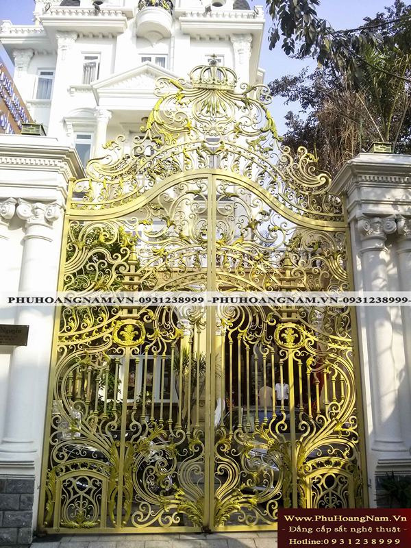 cổng rào biệt thự