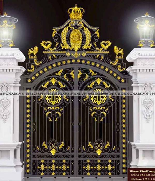 cửa cổng biệt thự