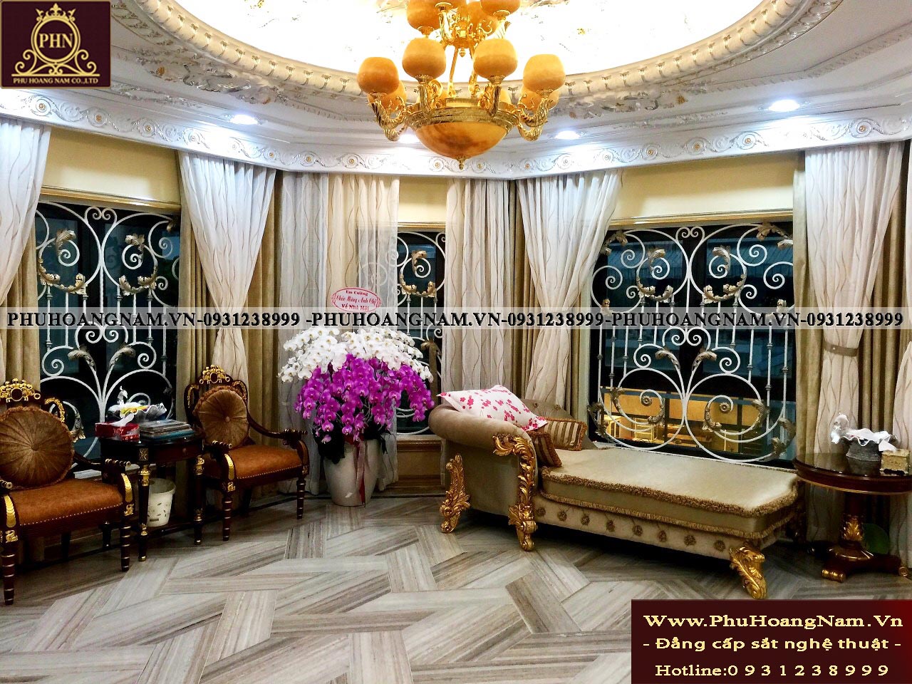 Khung bảo vệ sắt đặc